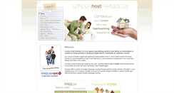 Desktop Screenshot of londonhostfamilies.com